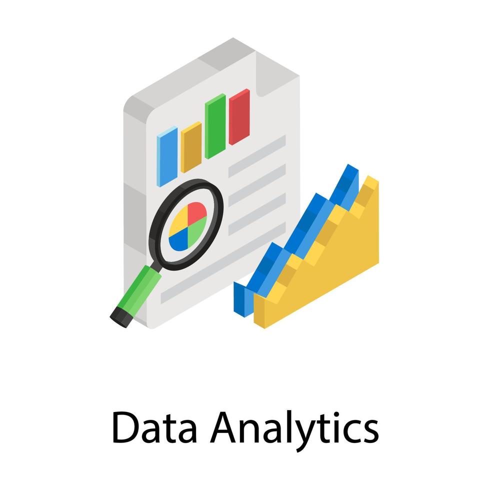 Data Analytics Concepts vector