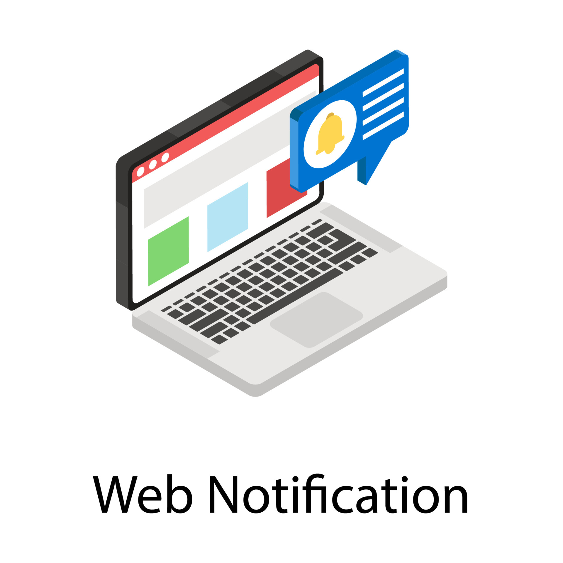 Web Notification Concepts 5187390 Vector Art at Vecteezy Chartink Web Notification
