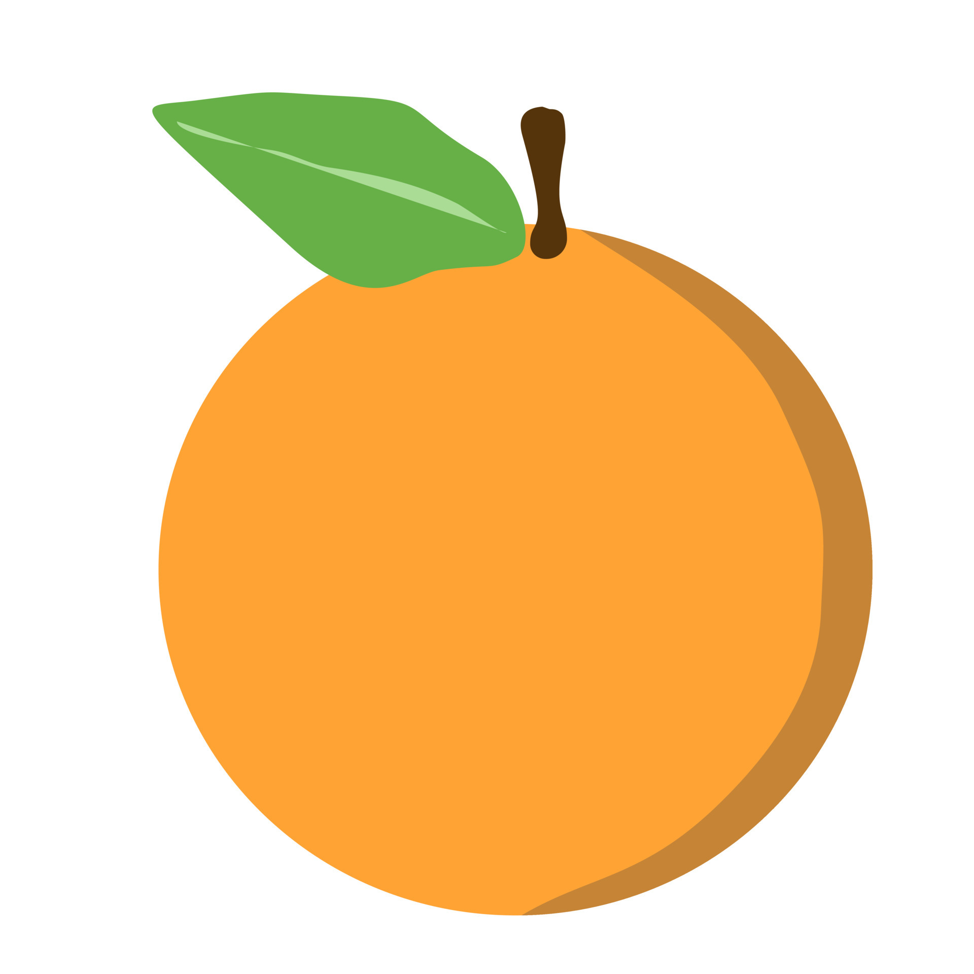 Flat simple Mandarin orange 5187617 Vector Art at Vecteezy