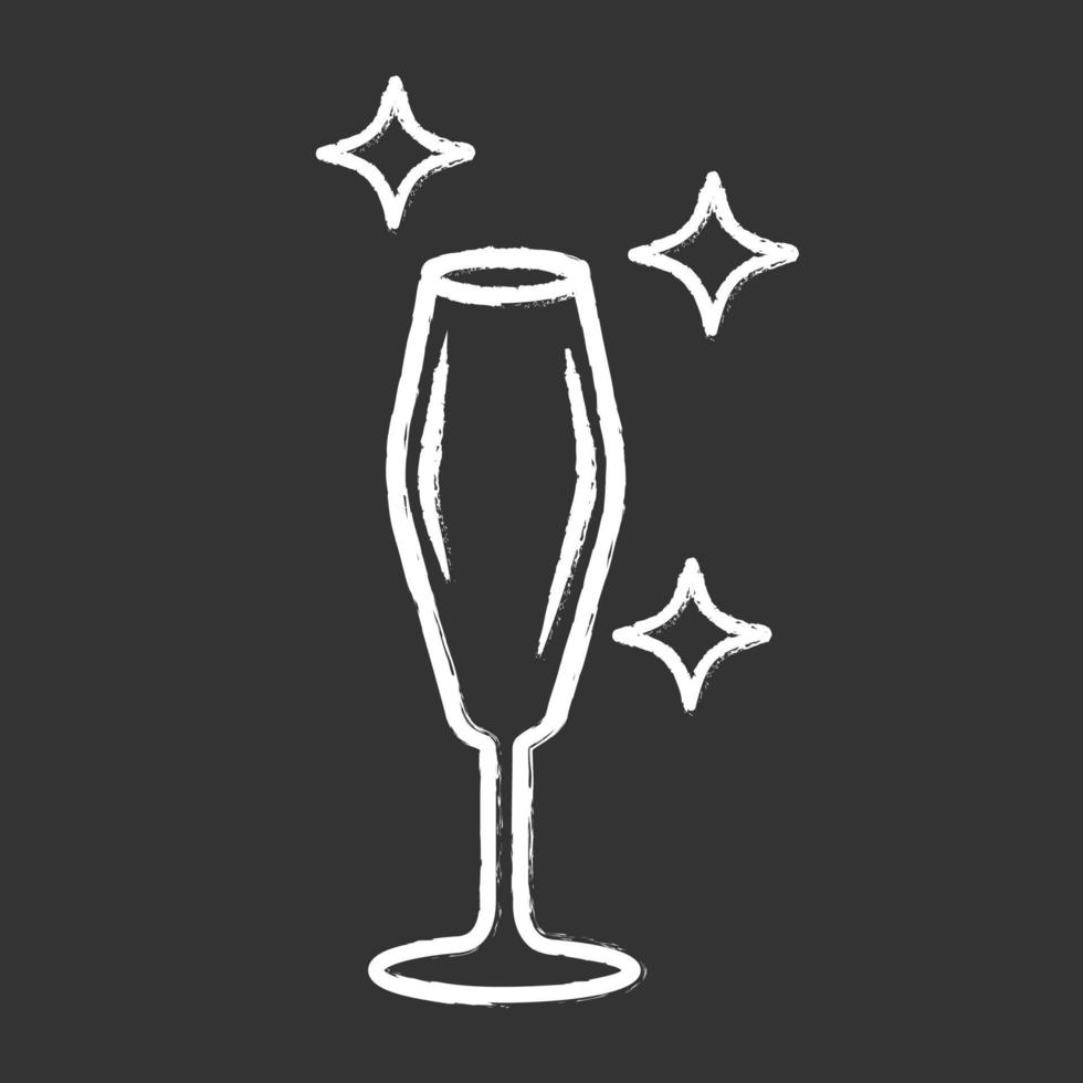 Alcohol drink glassware chalk icons set. Wine service elements. Crystal glasses shapes. Drinks and beverages types. Red wine and whiskey bottles with labels. Isolated vector chalkboard illustration