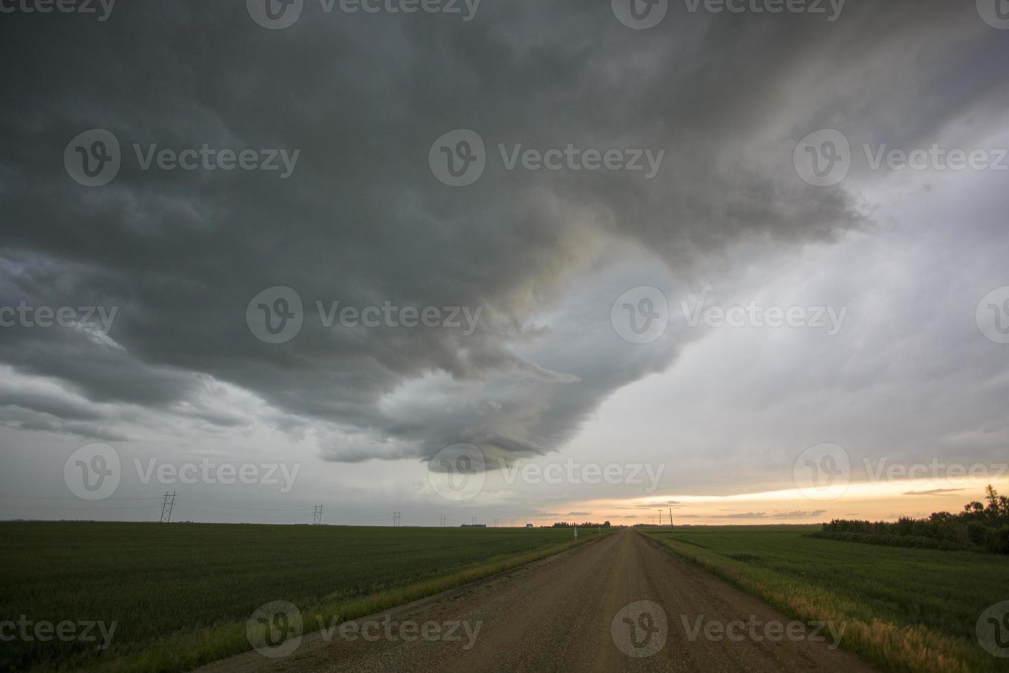 Prairie Storm Clouds Canada photo