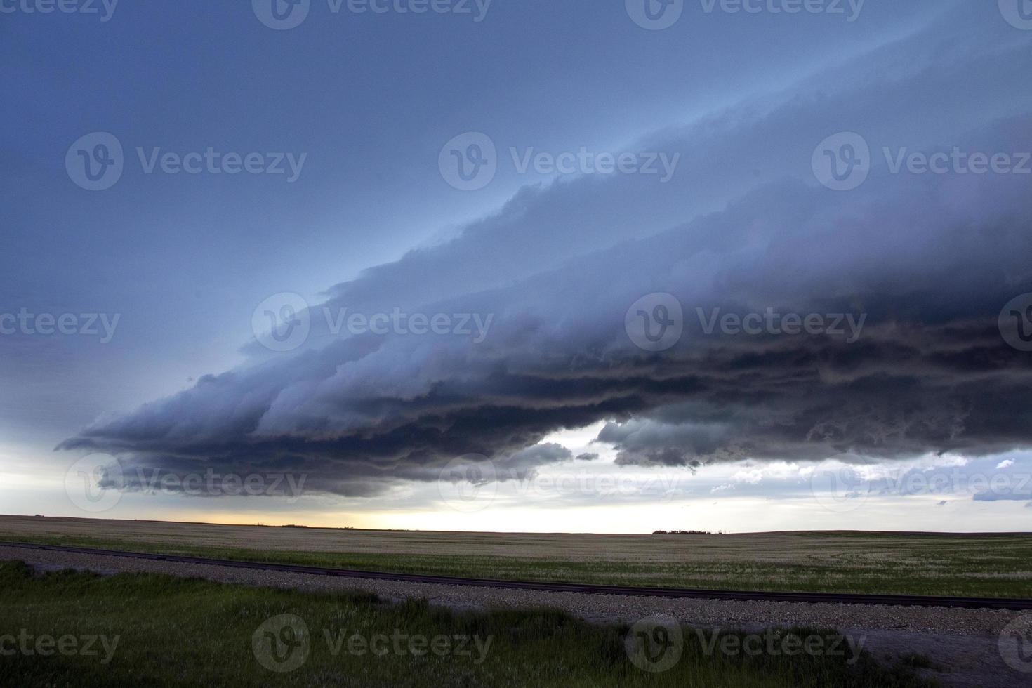 Prairie Storm Clouds Canada photo