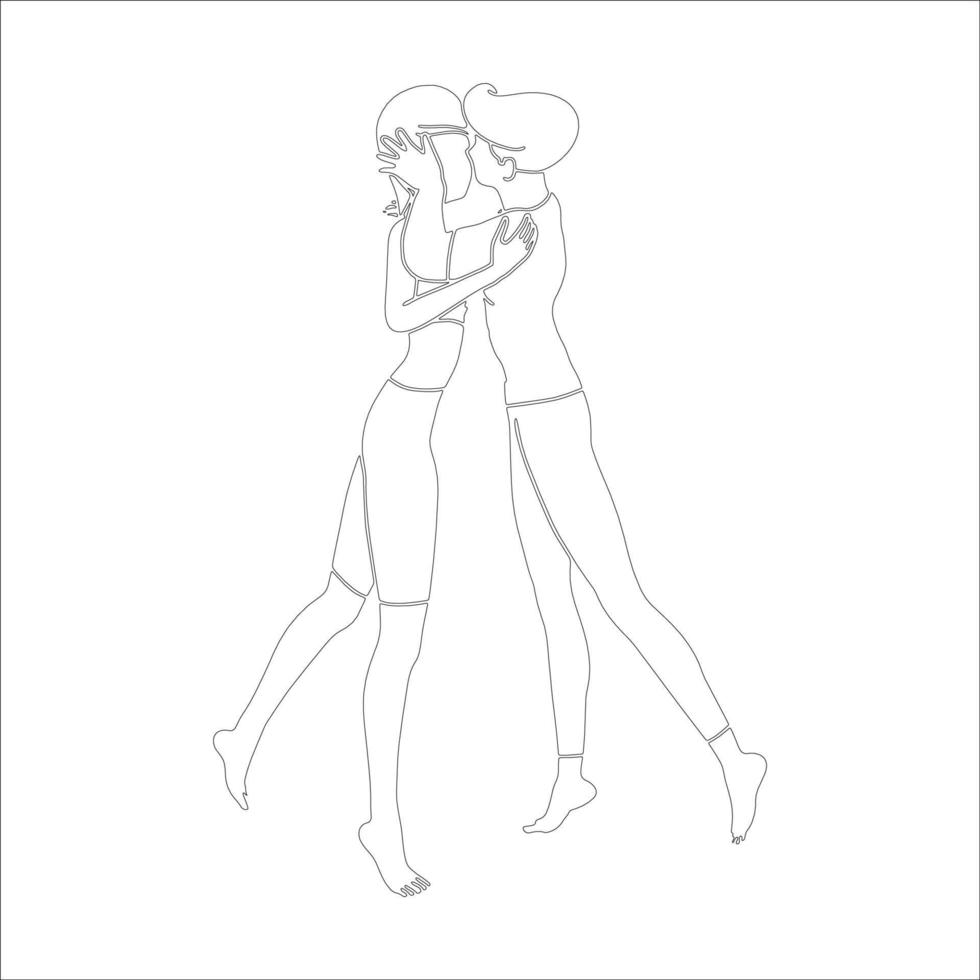 kissing poses art｜TikTok Search