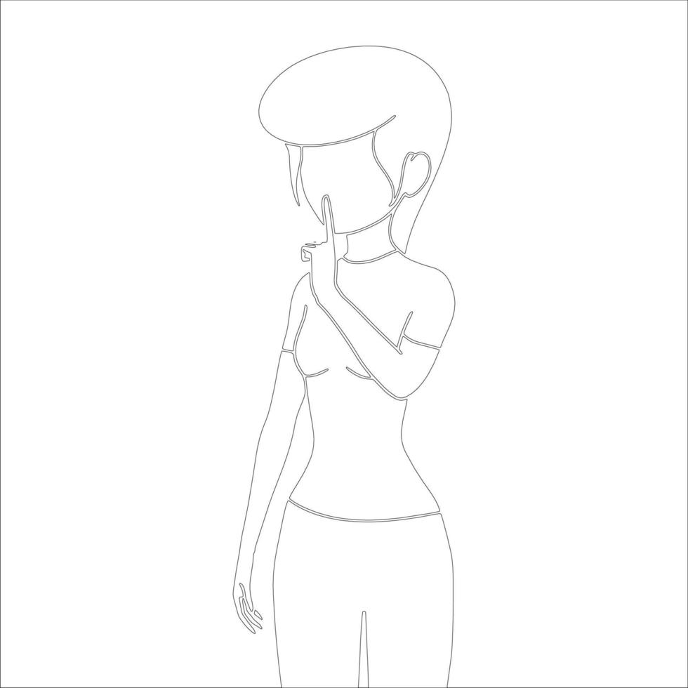Learn How to Draw Anime Body - Female (Body) Step by Step : Drawing  Tutorials