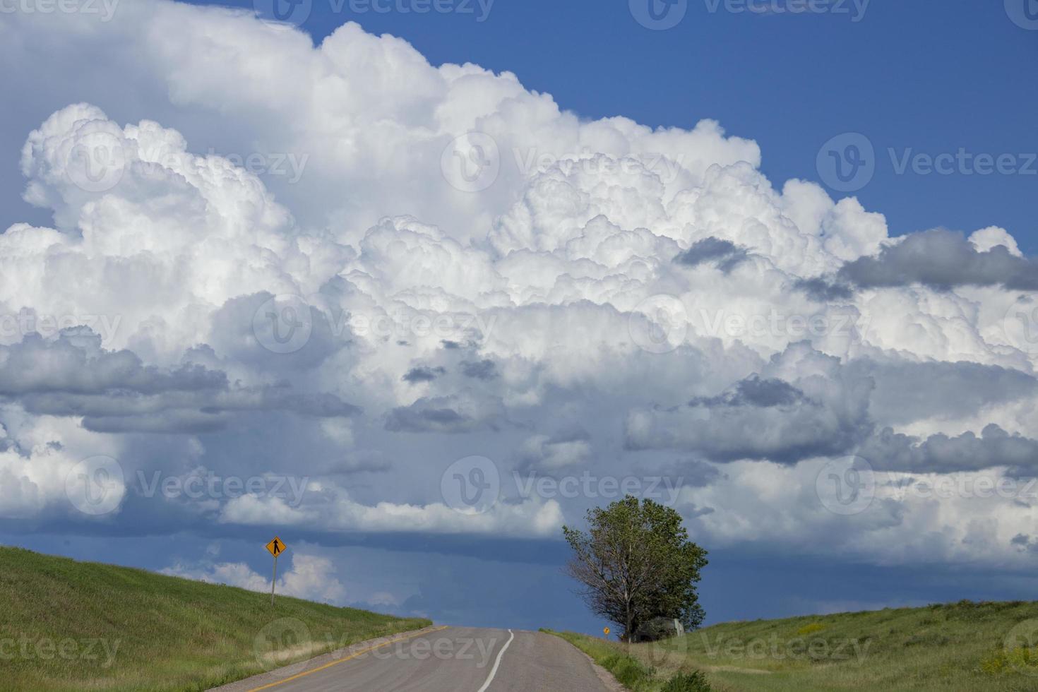 Prairie Storm Clouds Canada photo