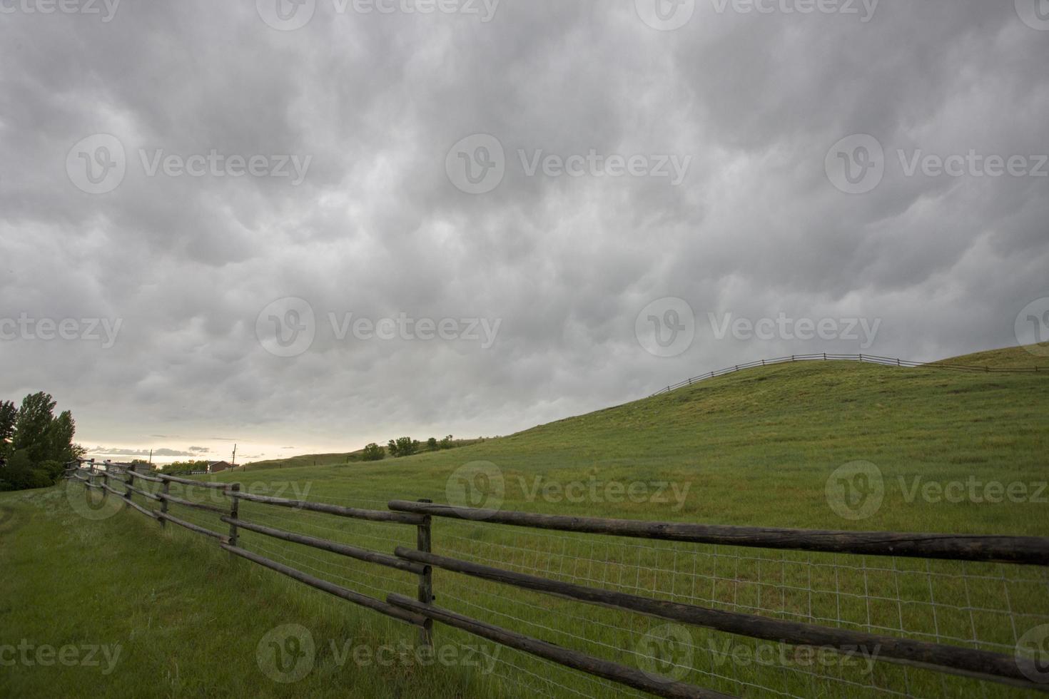 Prairie Storm Clouds Canada photo