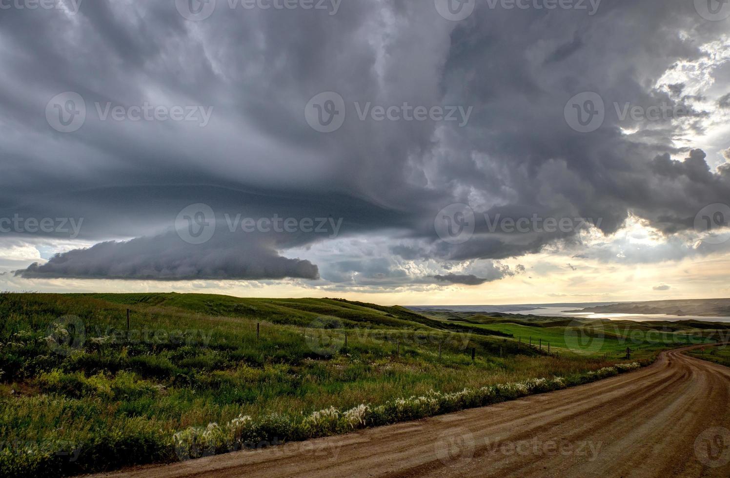 tormenta de la pradera canadá foto