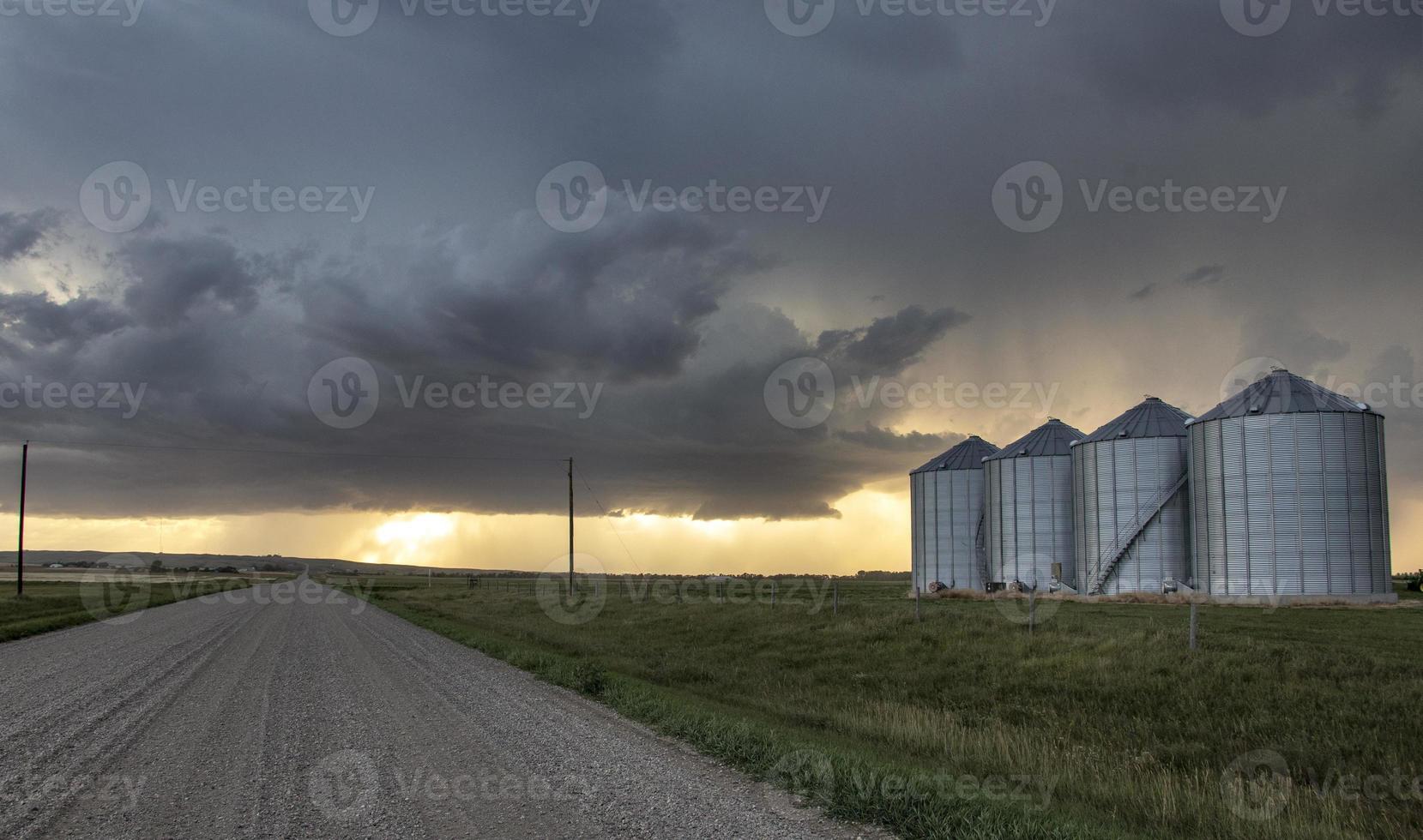 Prairie Storm Clouds Canada photo