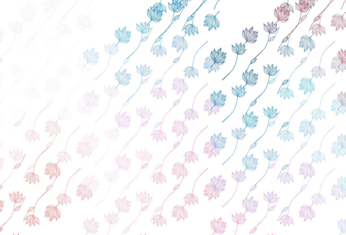 Light Blue, Red vector hand painted texture.
