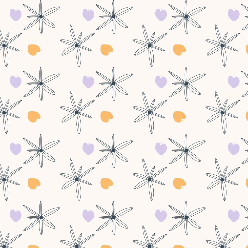beautiful leaf shape pattern design wallpaper for fabric, background prints and textures, vector illustration.
