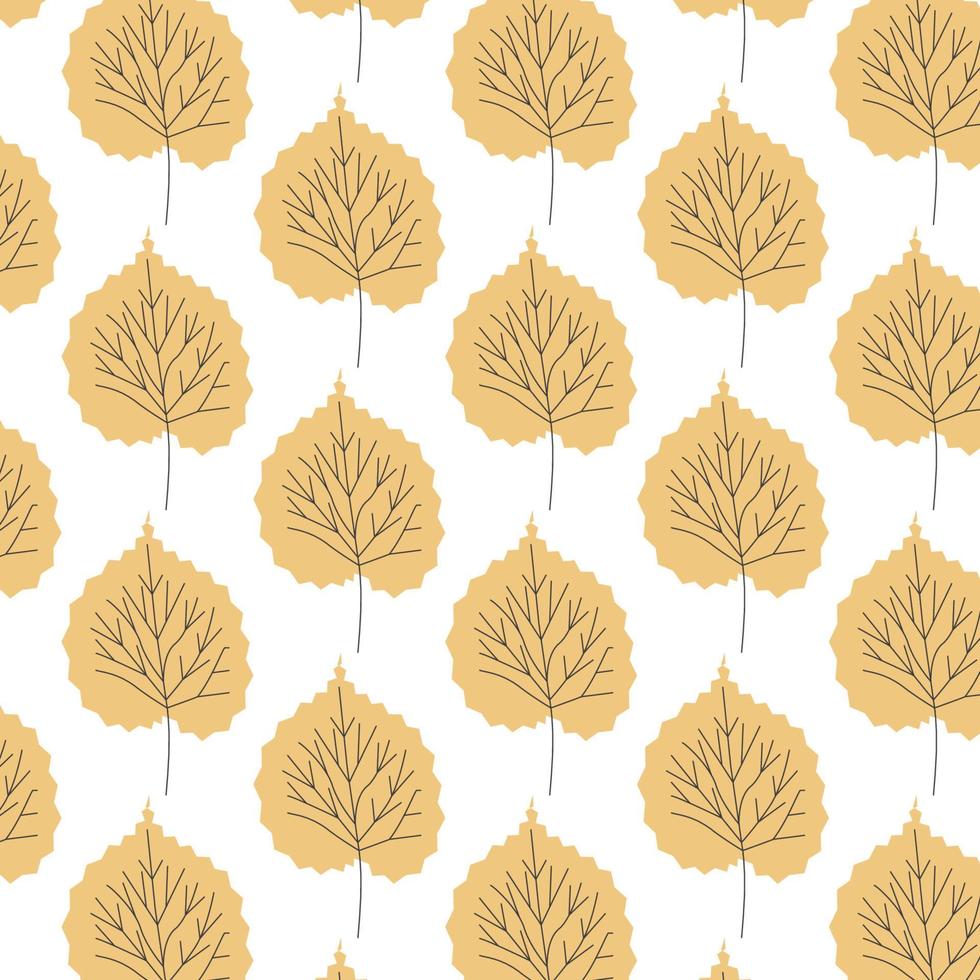 beautiful leaf shape pattern design wallpaper for fabric, background prints and textures, vector illustration.