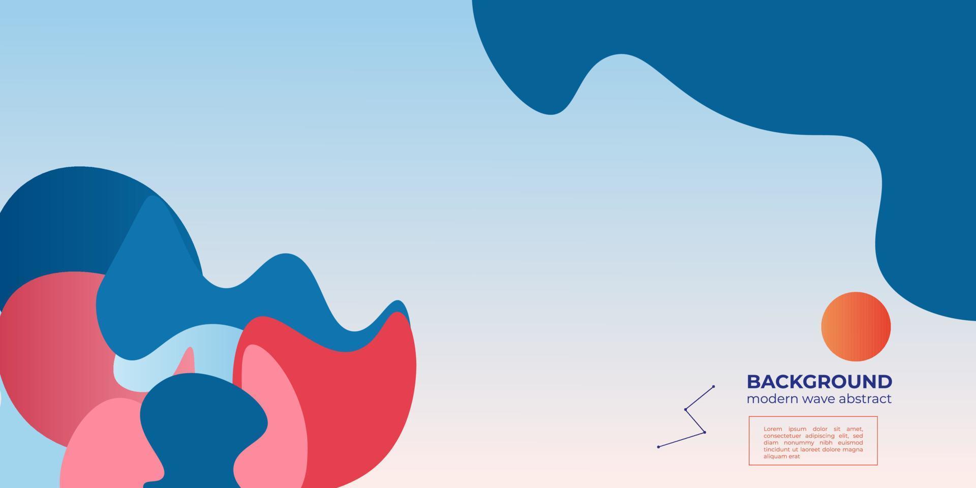 wave line abstract background modern hipster futuristic graphic vector