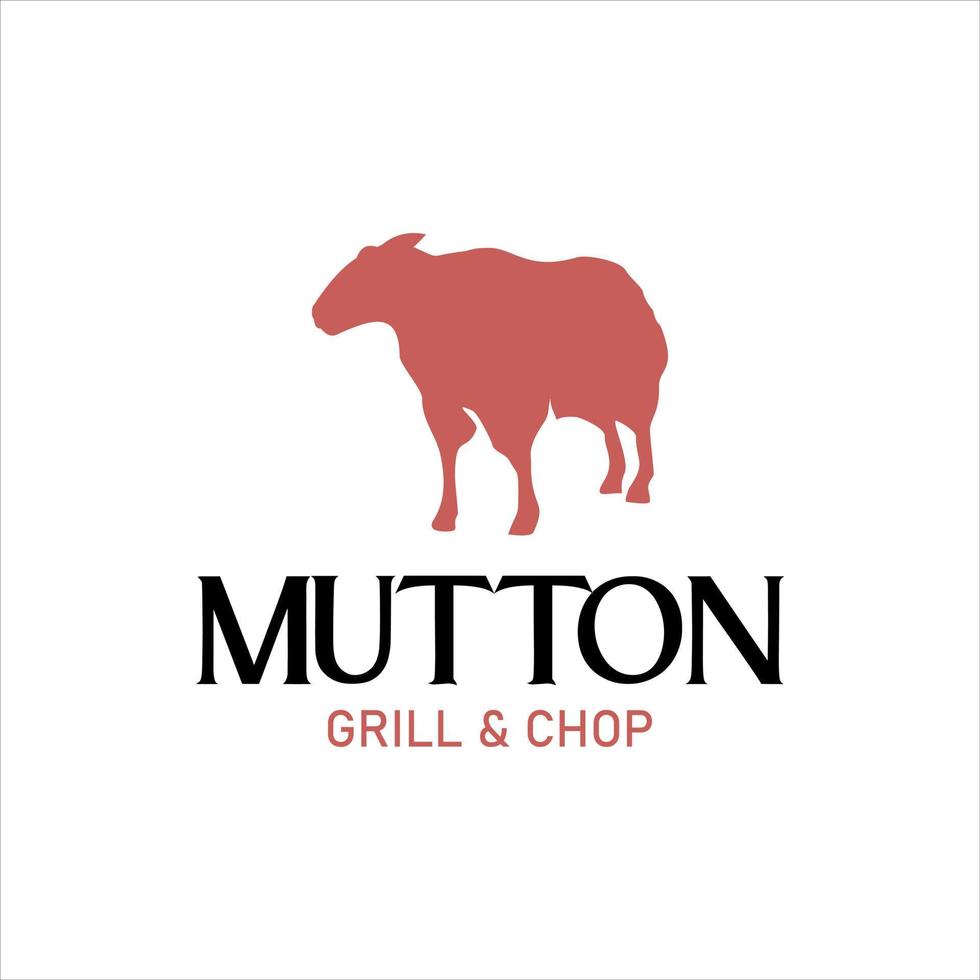Sheep Silhouette Mutton Lamb Vector