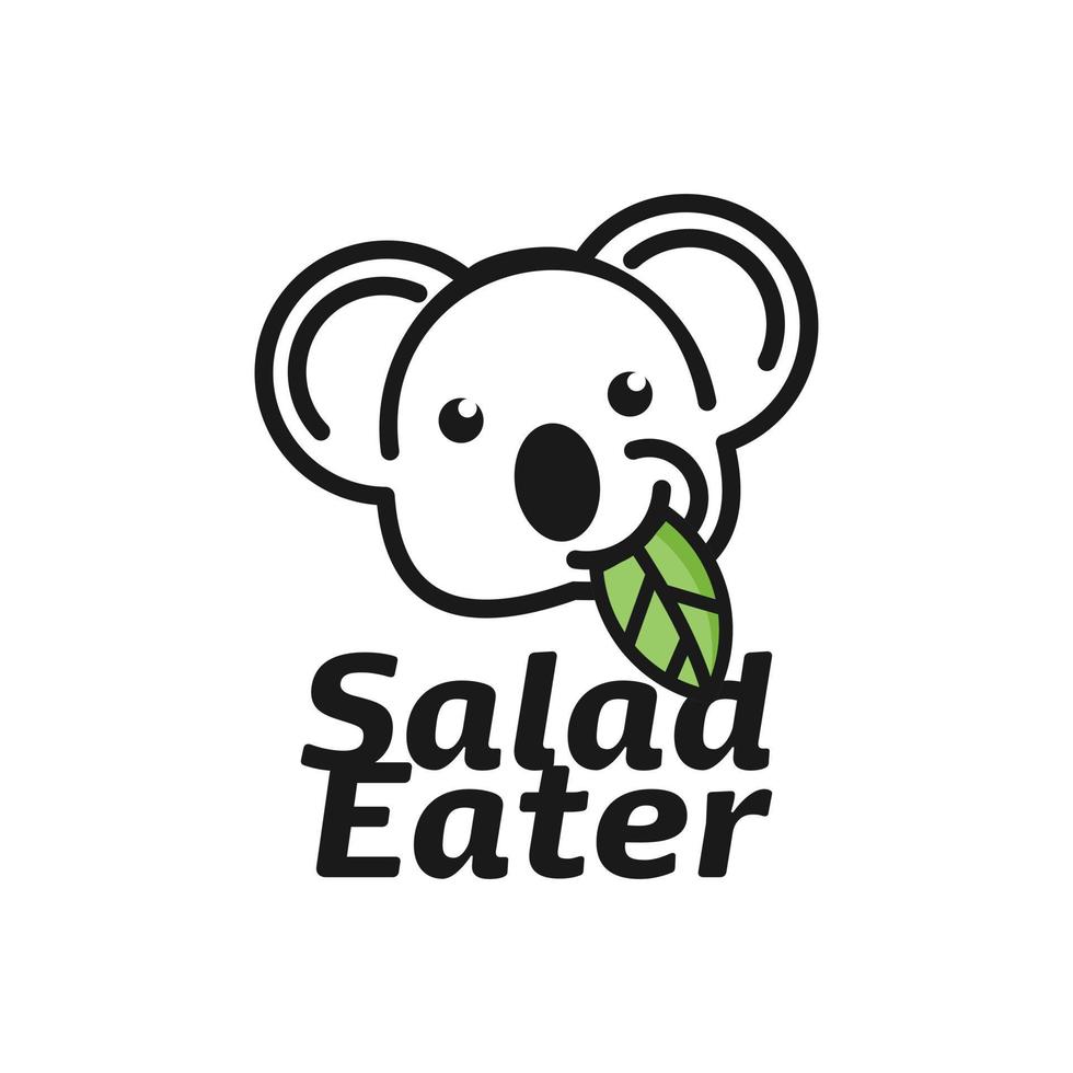 vector animal vegetariano koala