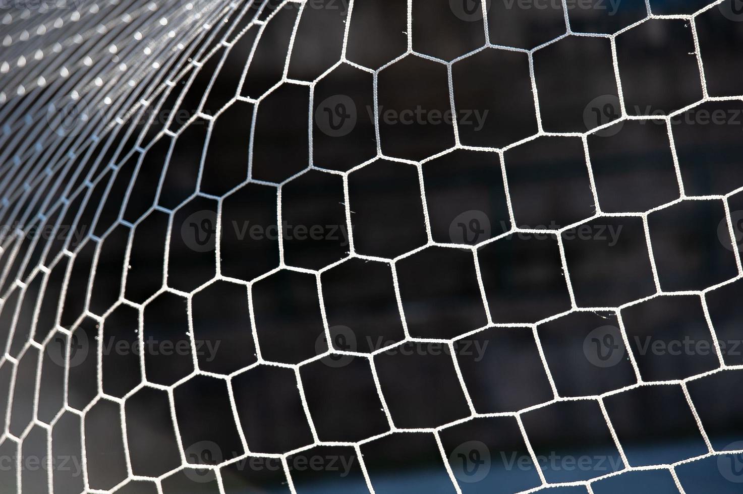 Net of a football goal photo