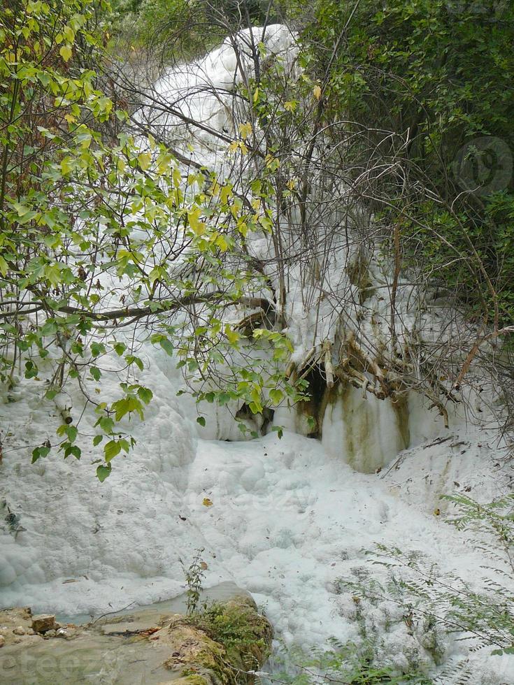 bagni san filippo, toscana foto