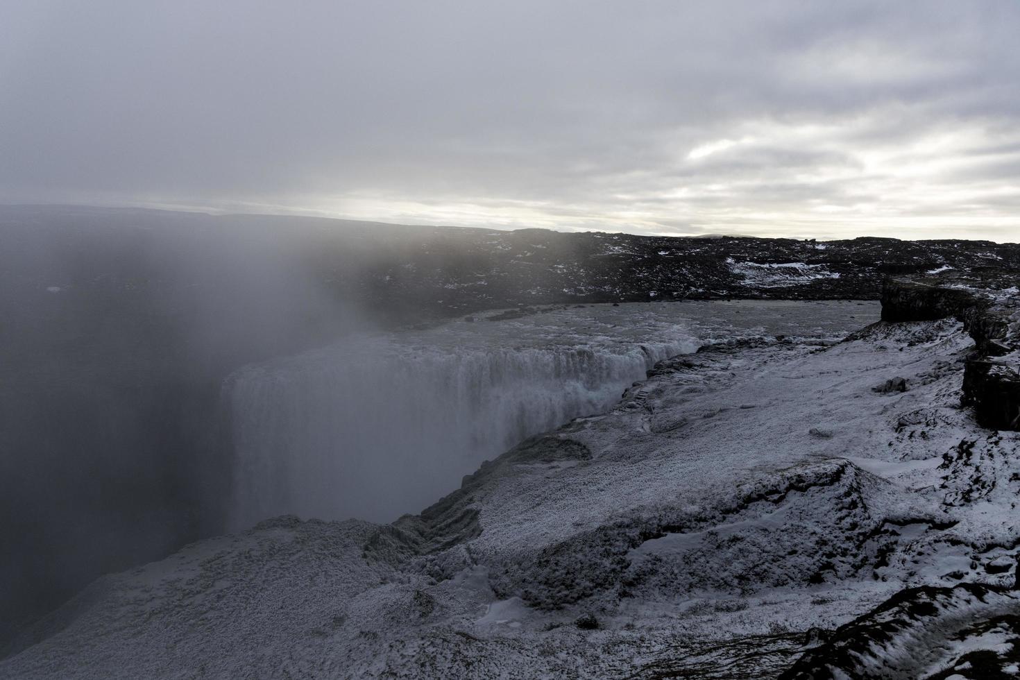 Dettifoss Waterfall Iceland photo