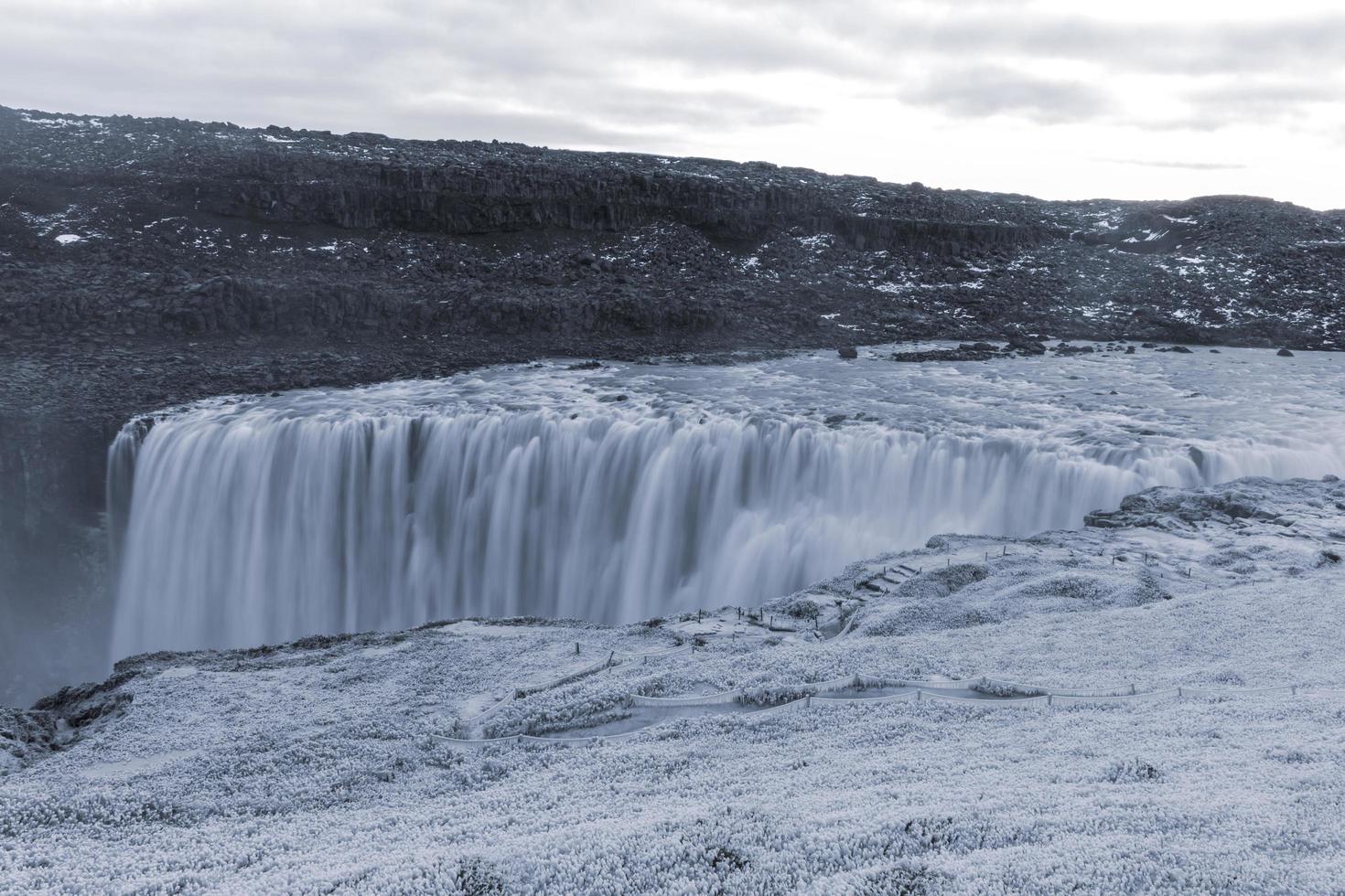 Dettifoss Waterfall Iceland photo