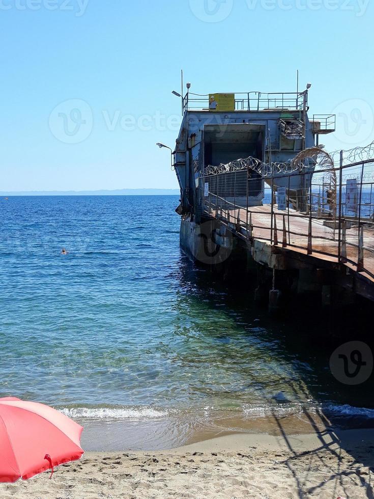 playa de skala gerakini en chalkidiki foto