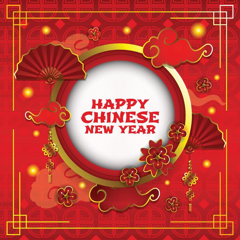 Chinese New Year Background vector