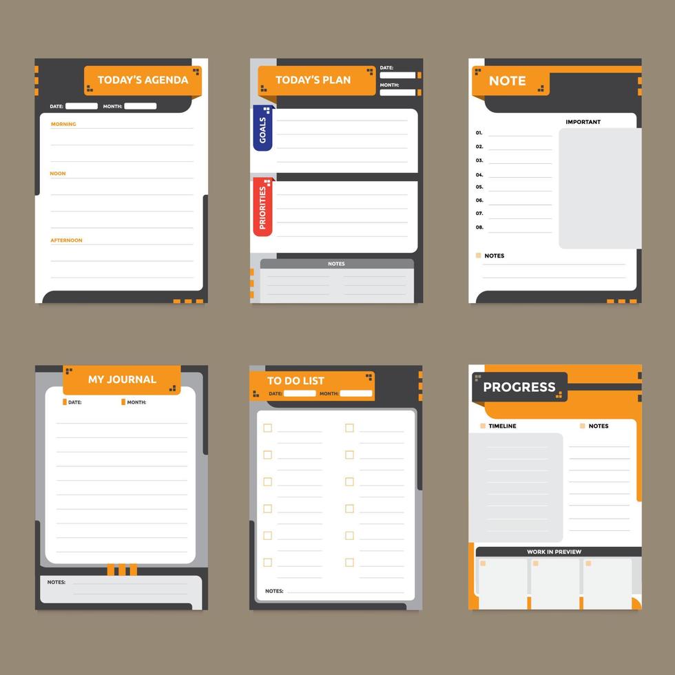 Business Journal Concept vector