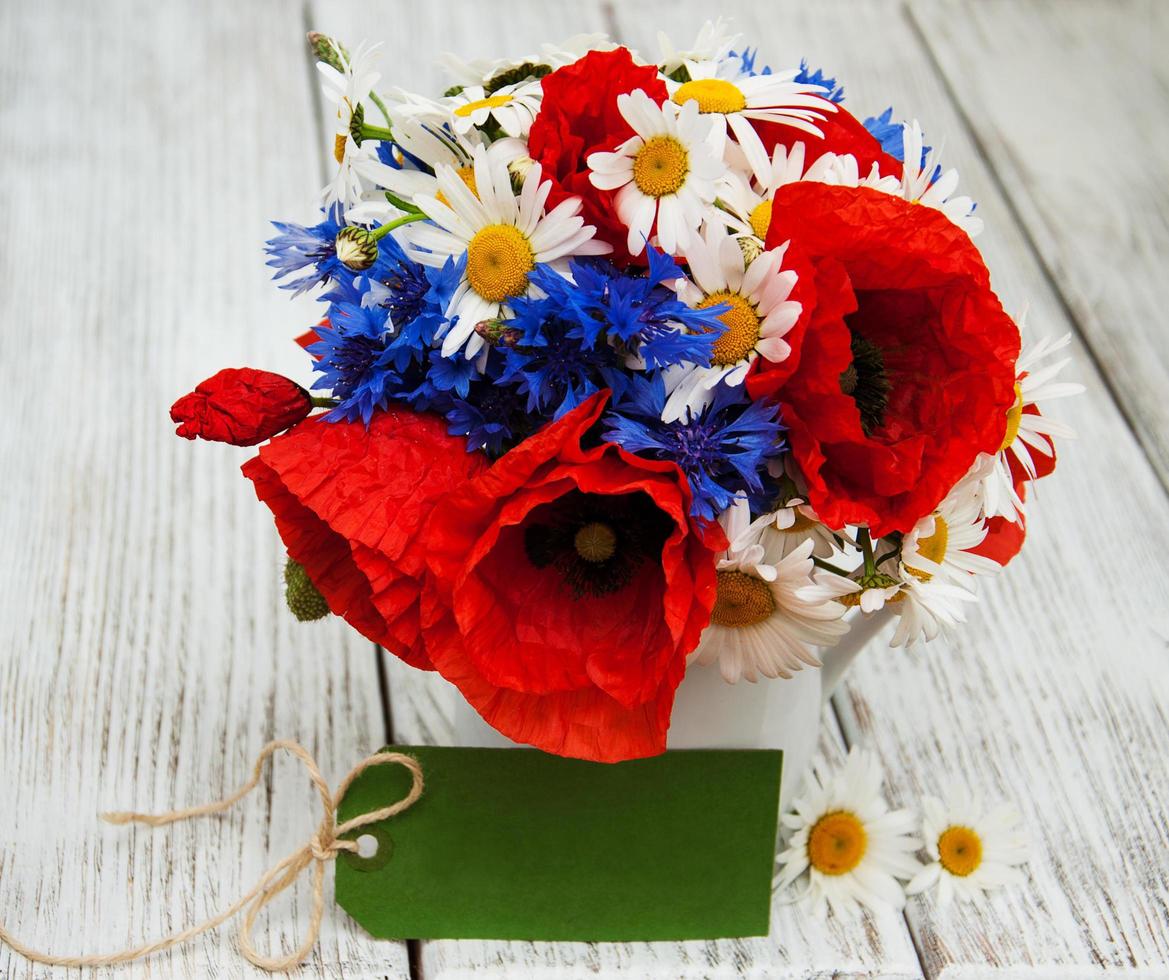 bouquet of wildflowers photo
