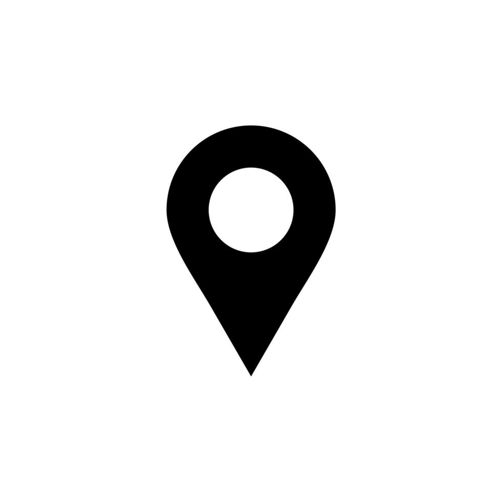 Gps, Map, Navigation, Direction Solid Icon, Vector, Illustration, Logo Template. Suitable For Many Purposes. vector