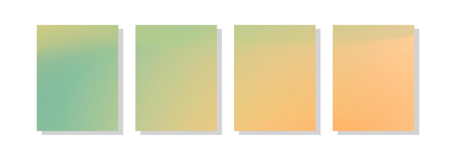 set of abstract background with beautiful gradation color, colorful background for poster flyer banner backdrop.vertical banner.cool fluid background vector illustration