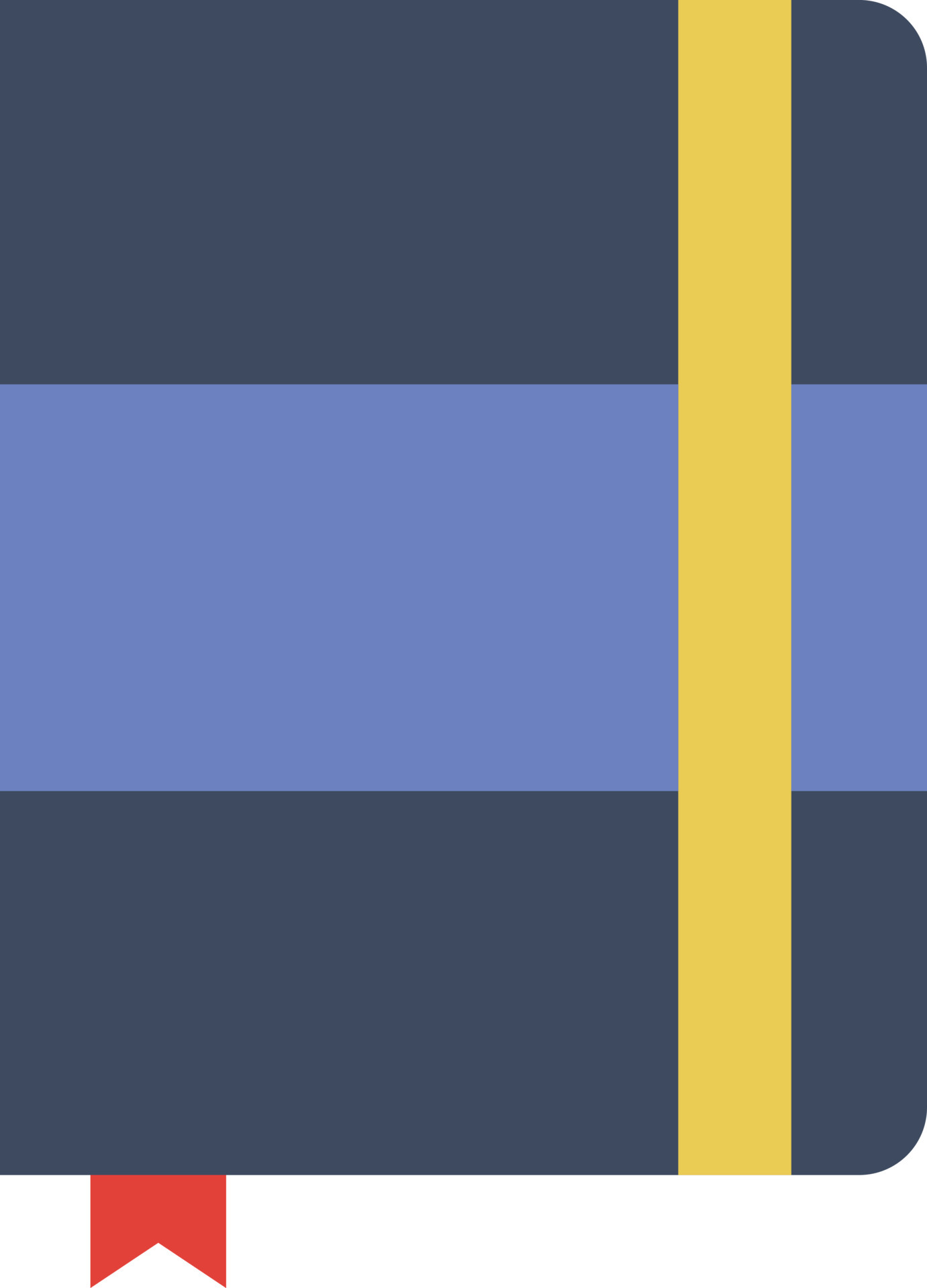 Notebook Flat Icon 5197213 Vector Art at Vecteezy