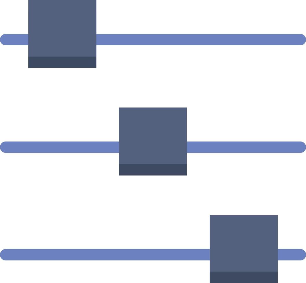 Controls Flat Icon vector