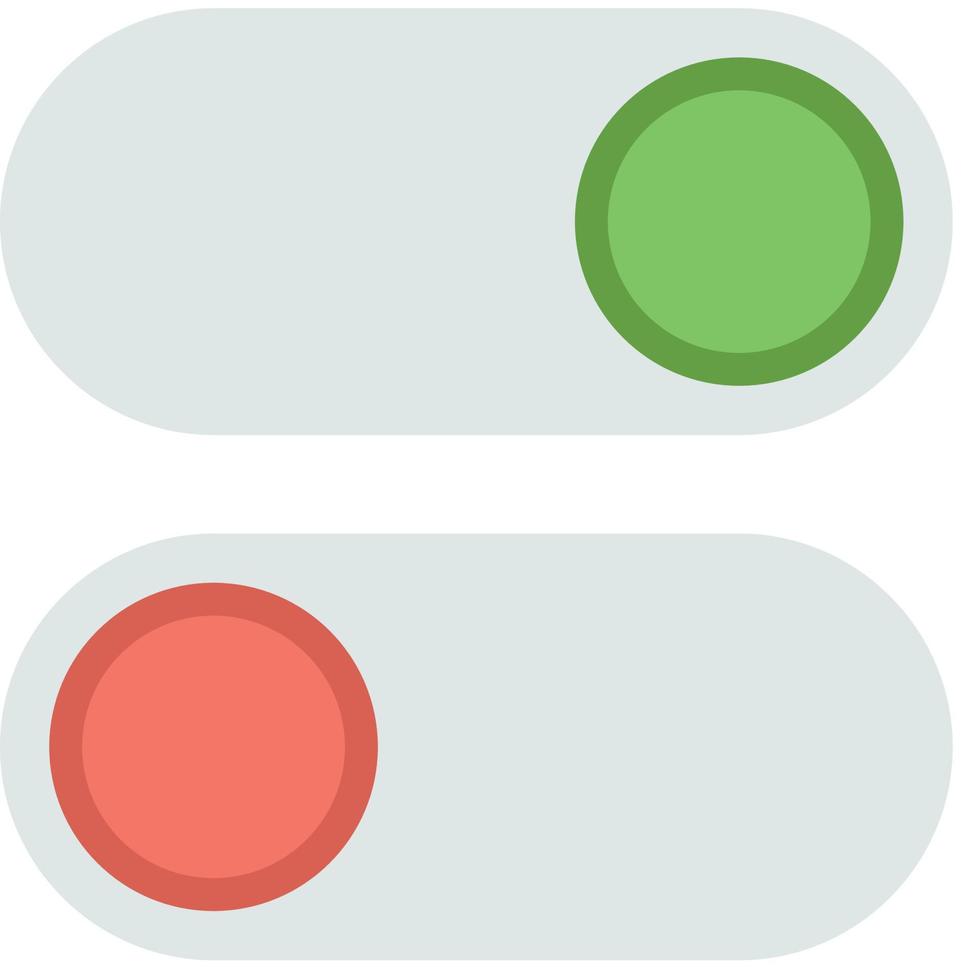 Switch Flat Icon vector
