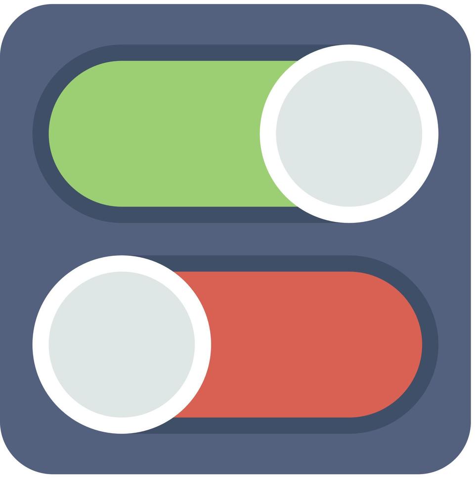 Switch Flat Icon vector