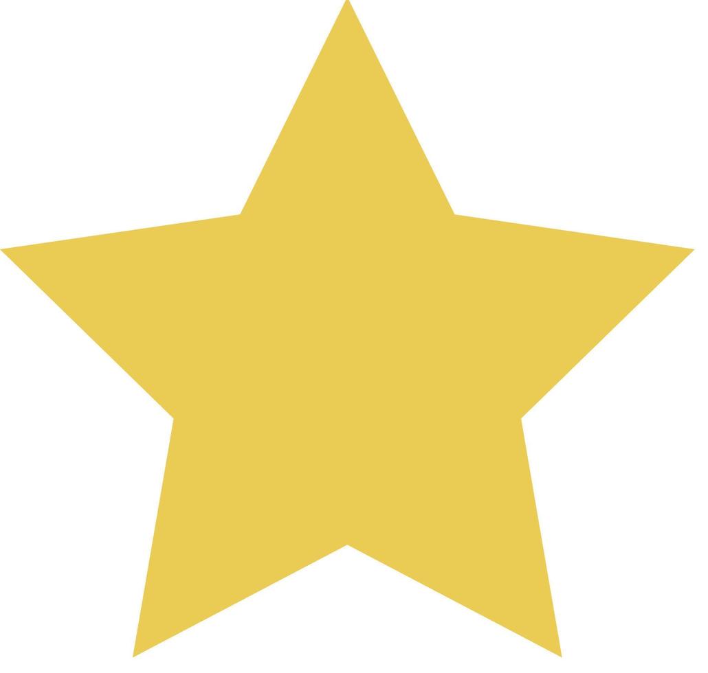 Star Flat Icon vector