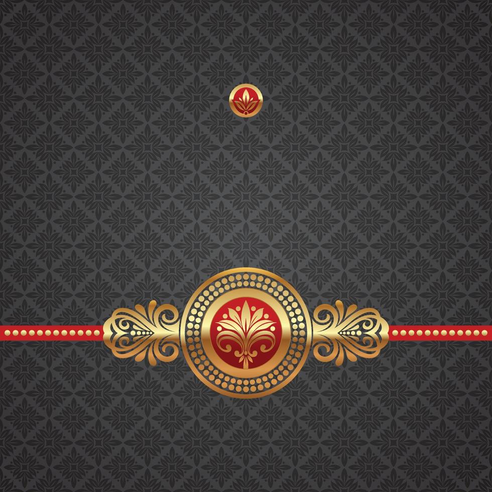 Decorative Golden Lower third Frame vector