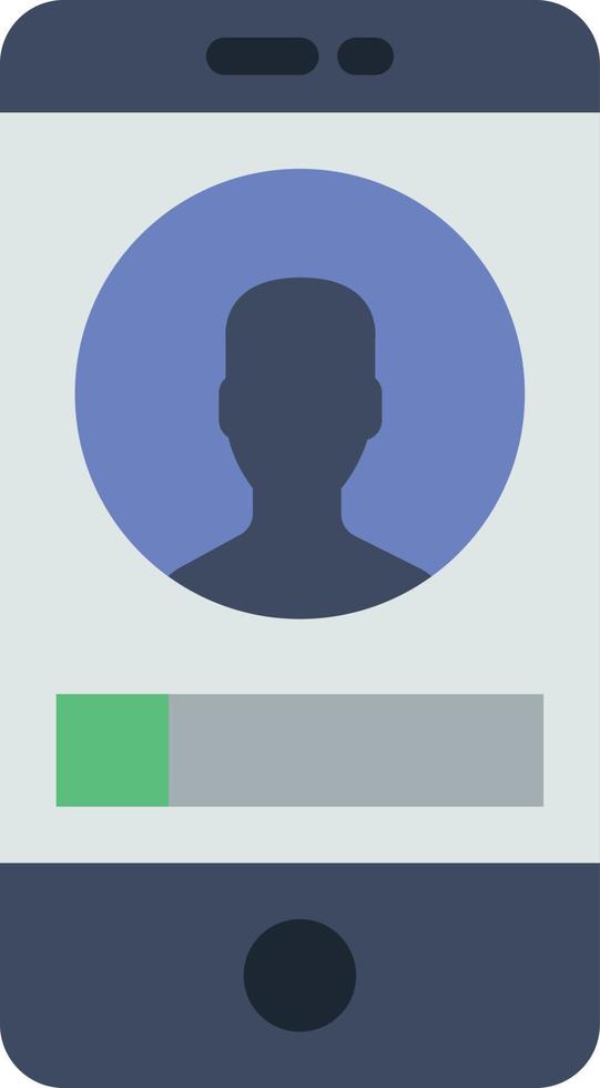 Smartphone Flat Icon vector