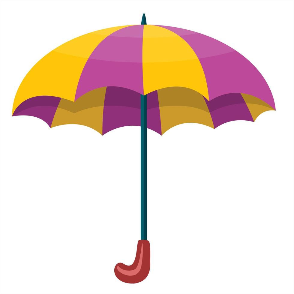 Umbrella clipart cartoon vector