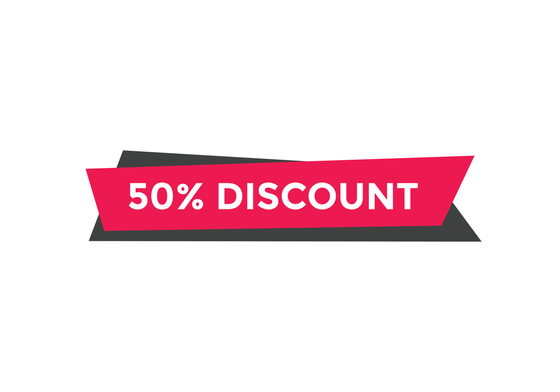 Discount buttons on sale