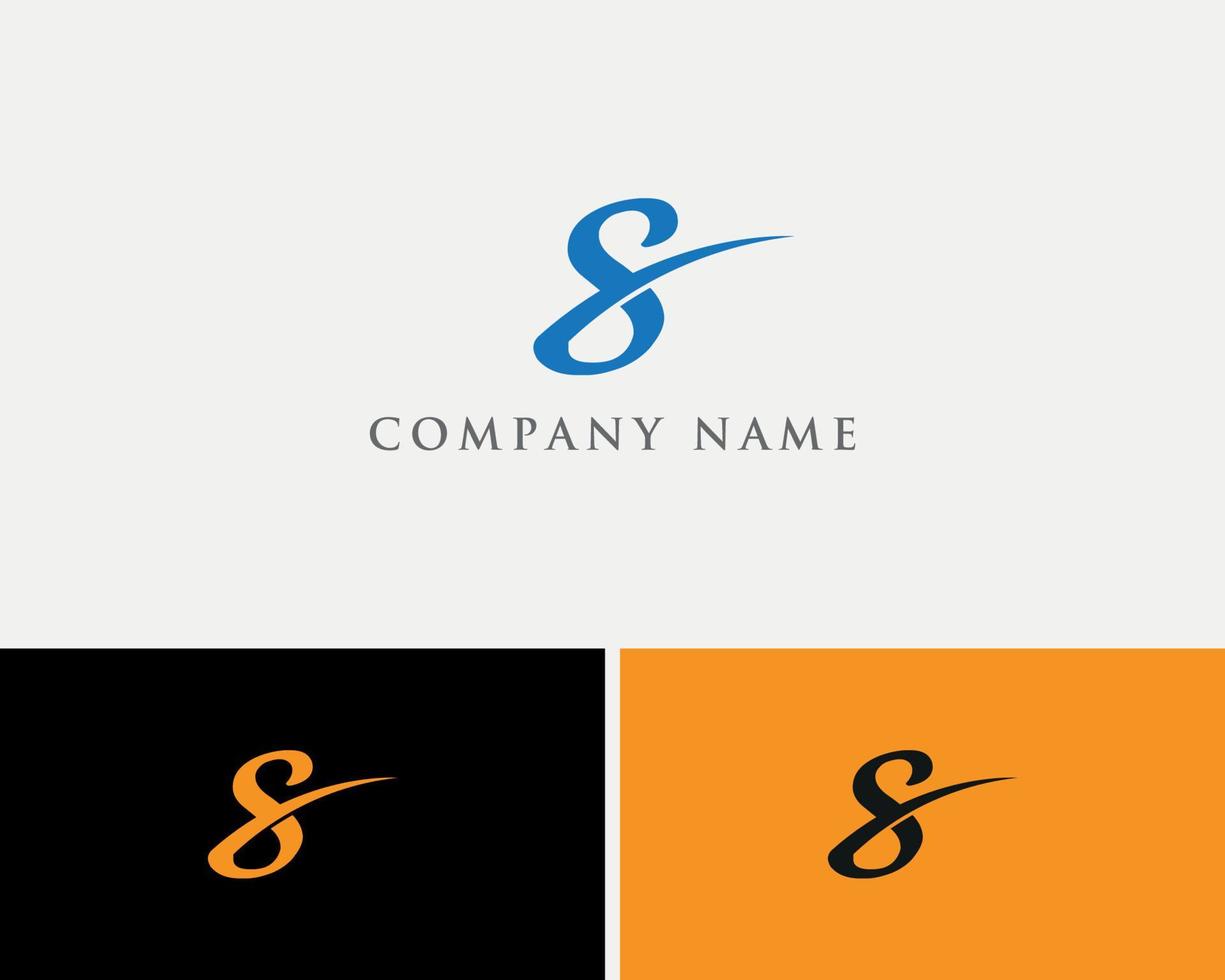 S Letter Logo Design Template vector