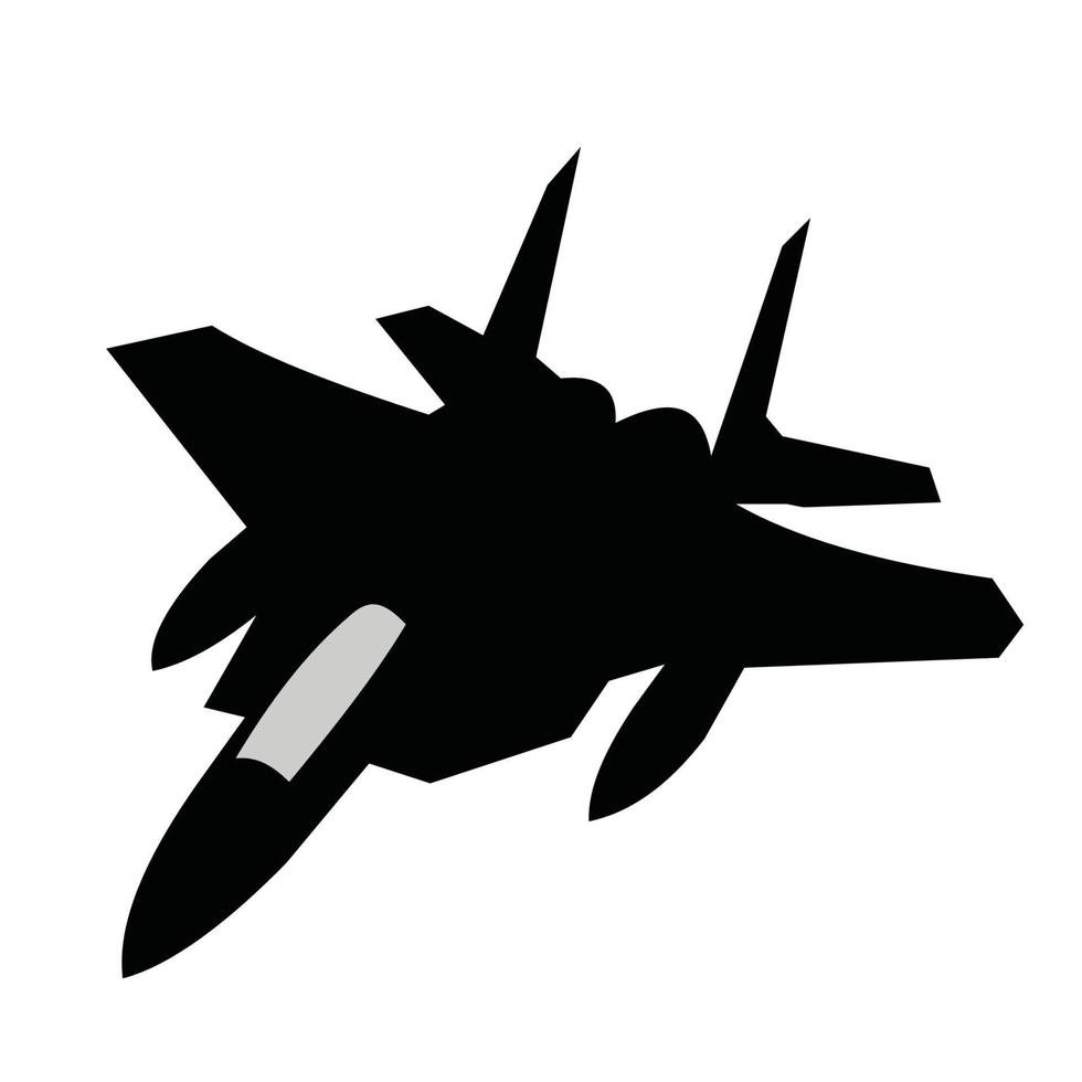 modern jet fighter vector design