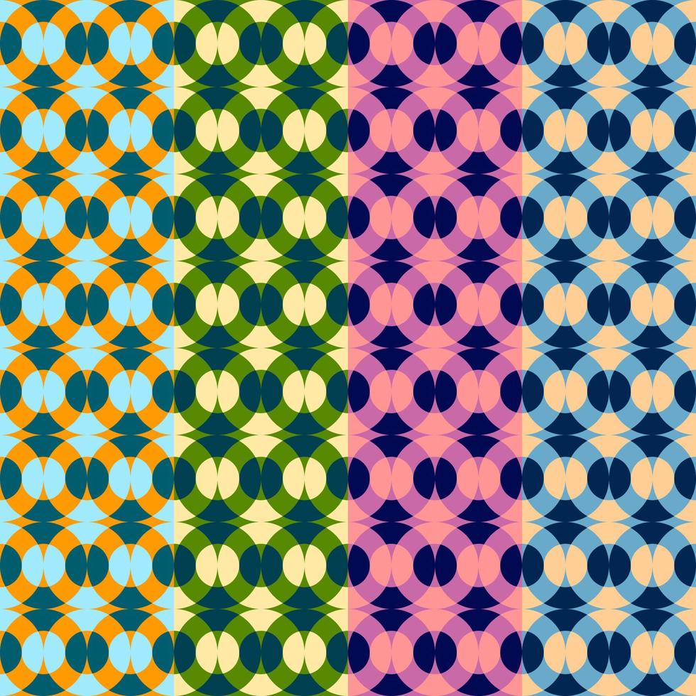 More one color for vector patterns.