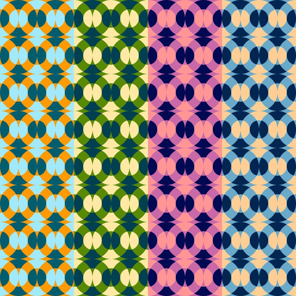 More one color for vector patterns.