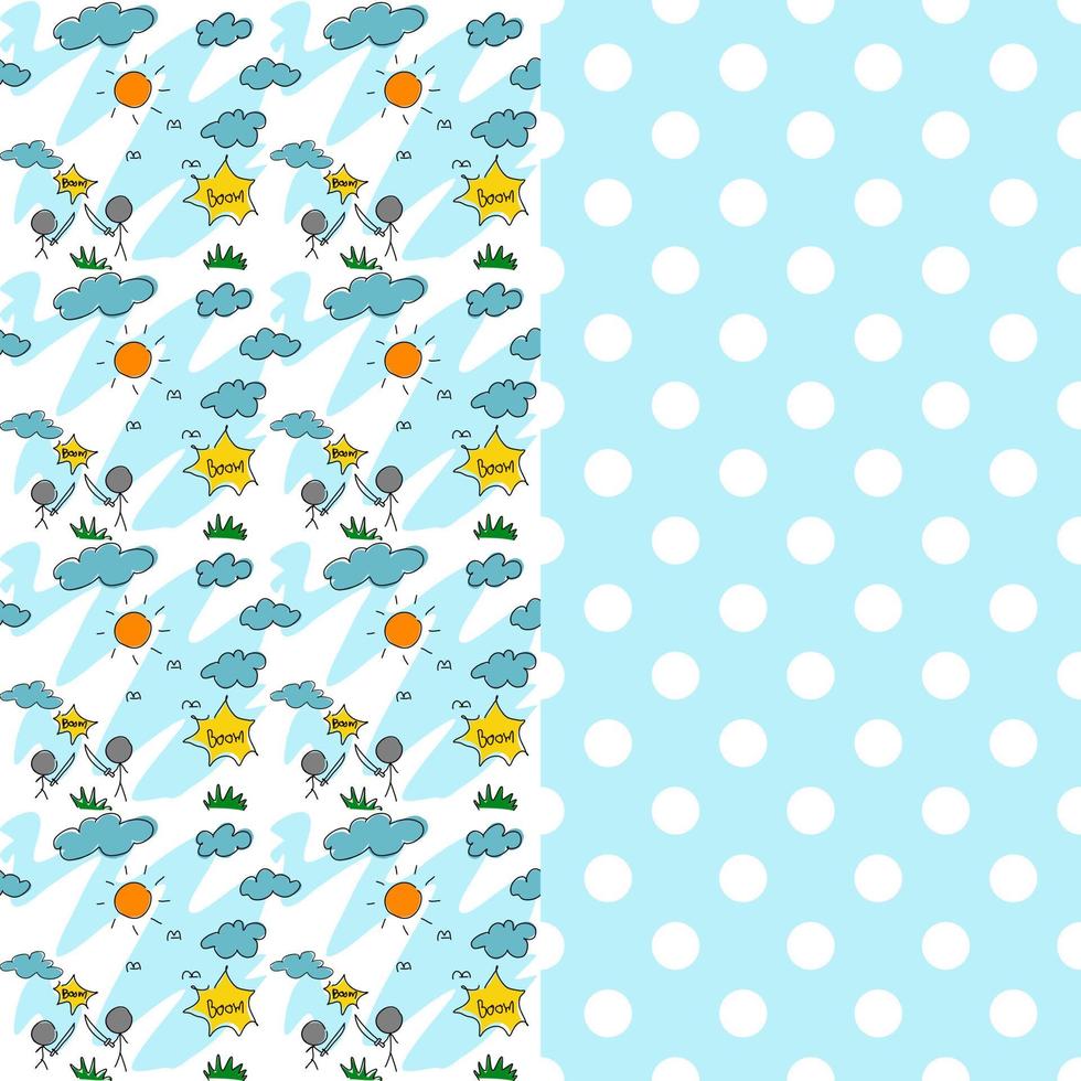 Double vector patterns.