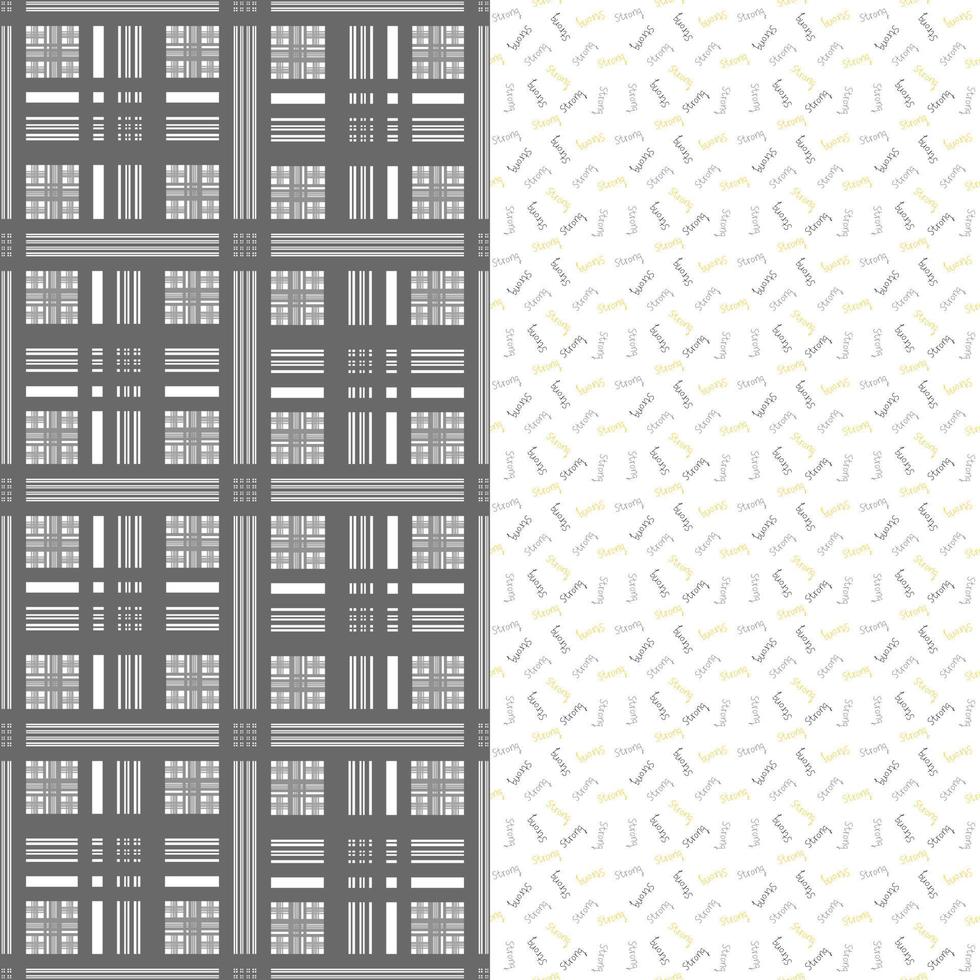 Double vector patterns.