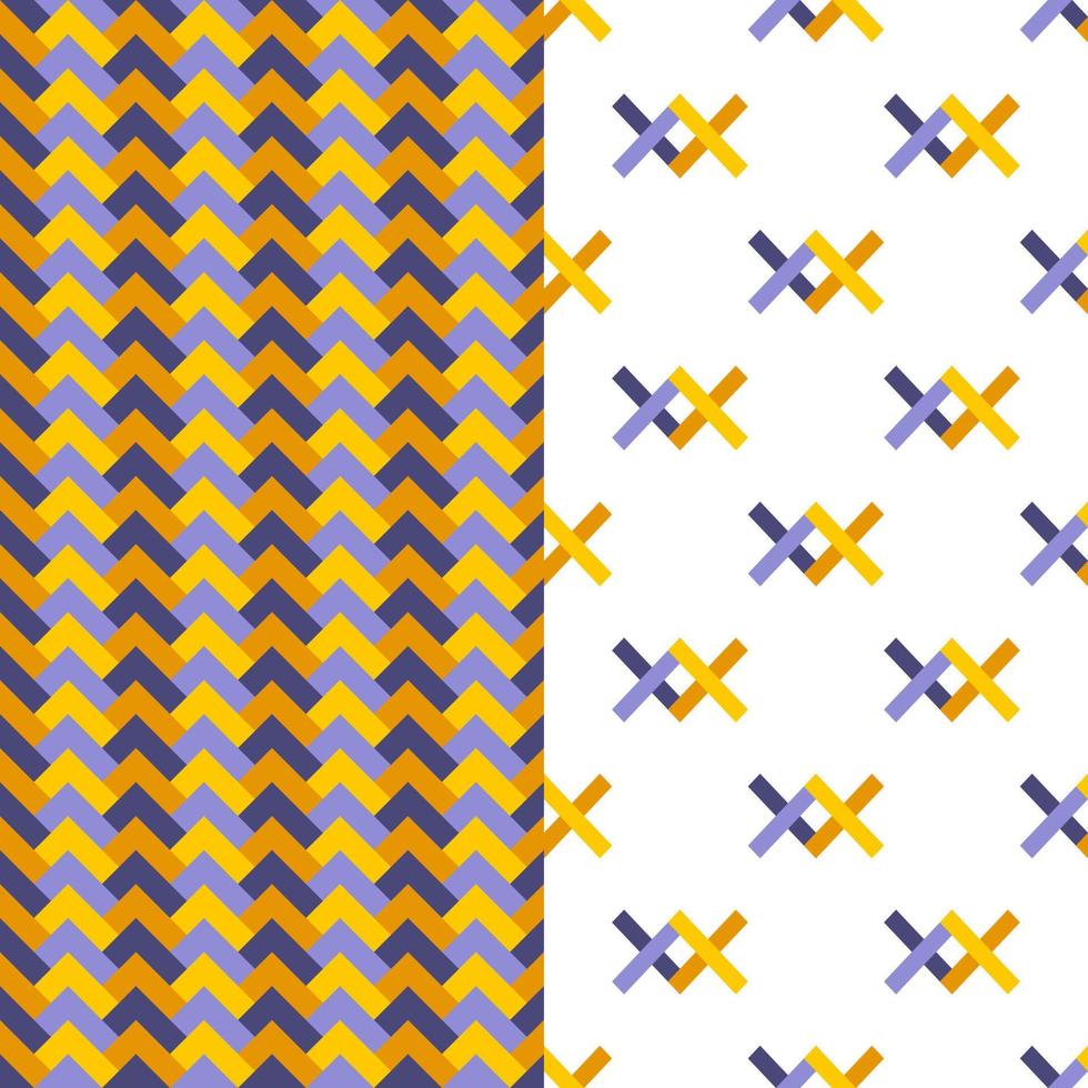 Double vector patterns.