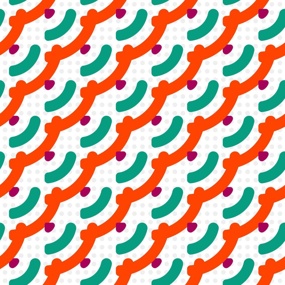 Geometric Seamless Pattern For Textile And Design vector