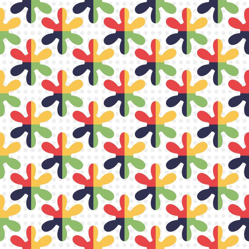 Geometric Seamless Pattern For Textile And Design vector