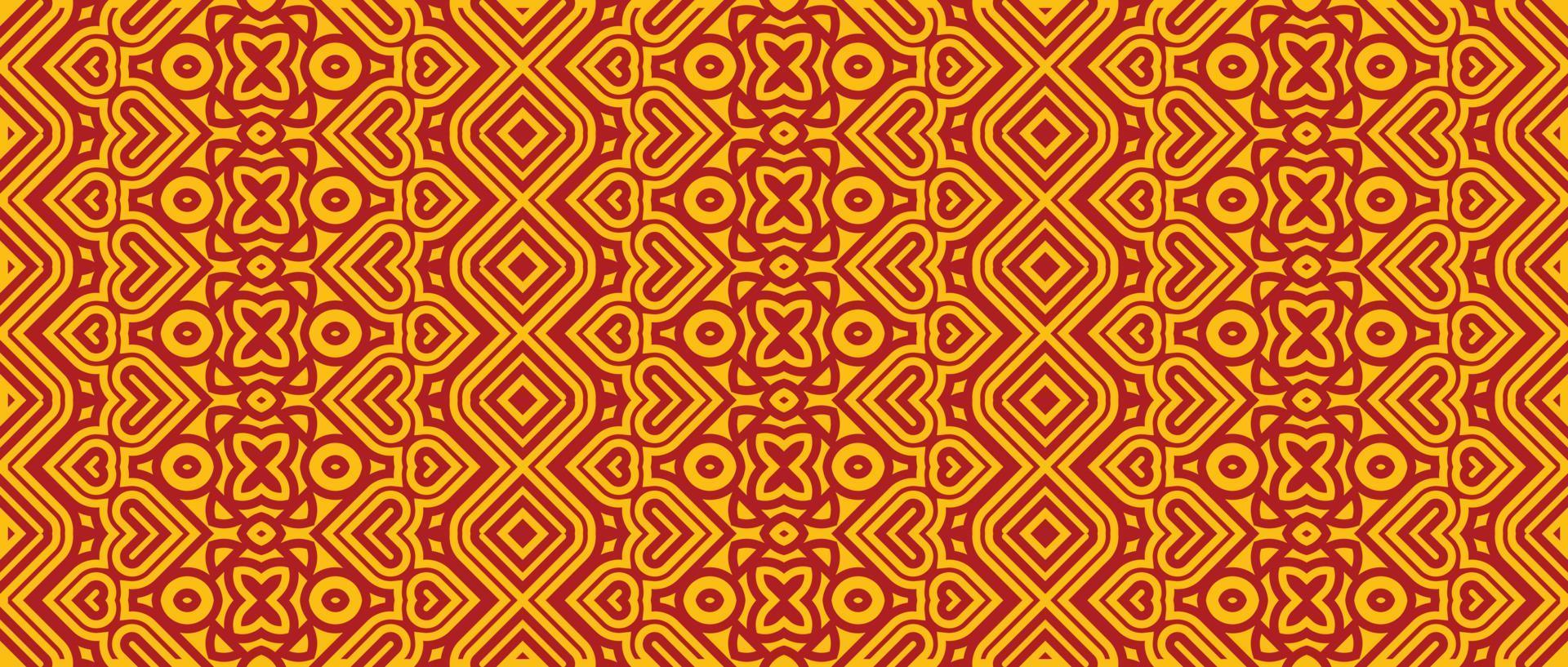 Ethnic seamless geometric pattern texture vector