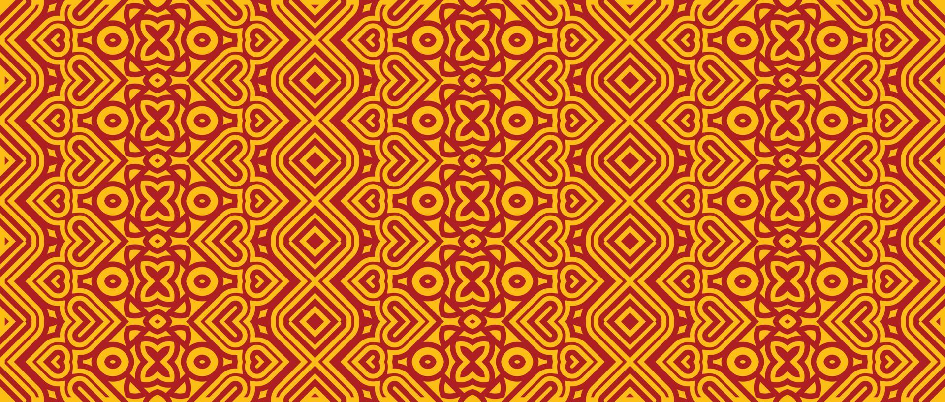 Ethnic seamless geometric pattern texture vector