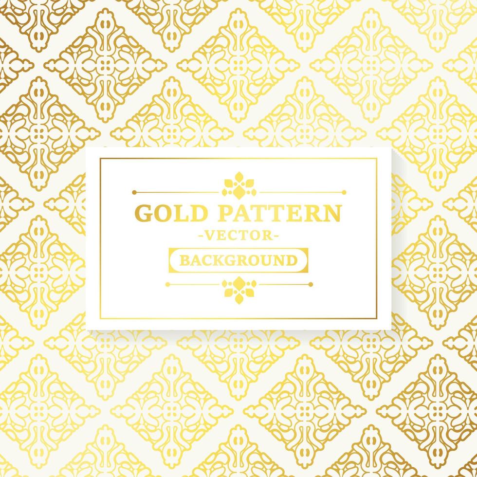 Luxury ornament pattern design background vector