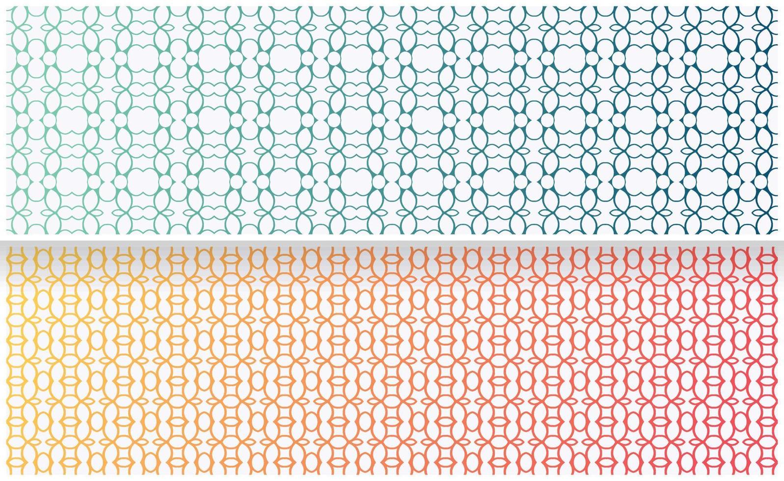 gradation ornament pattern design background vector